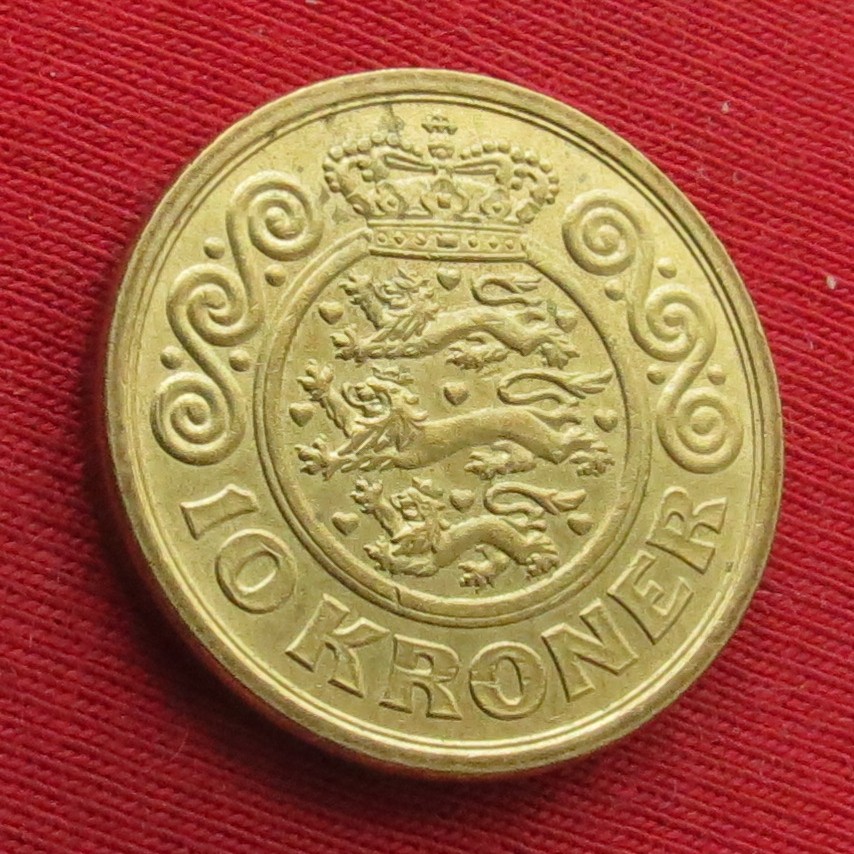  Denmark 10 kroner 1997   