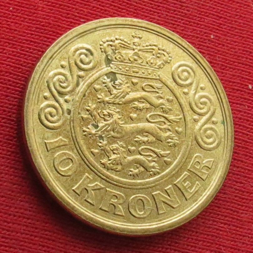  Denmark 10 kroner 1998   