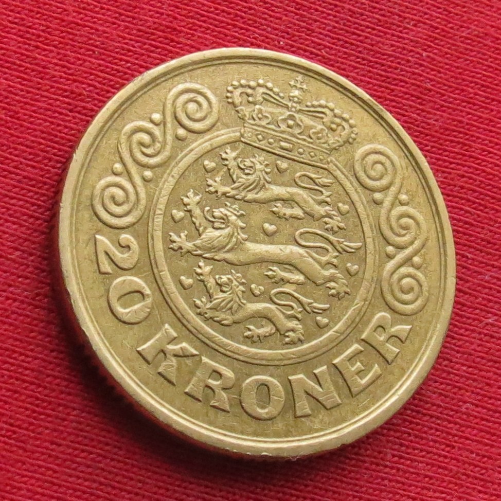 Denmark 20 kroner 1991   