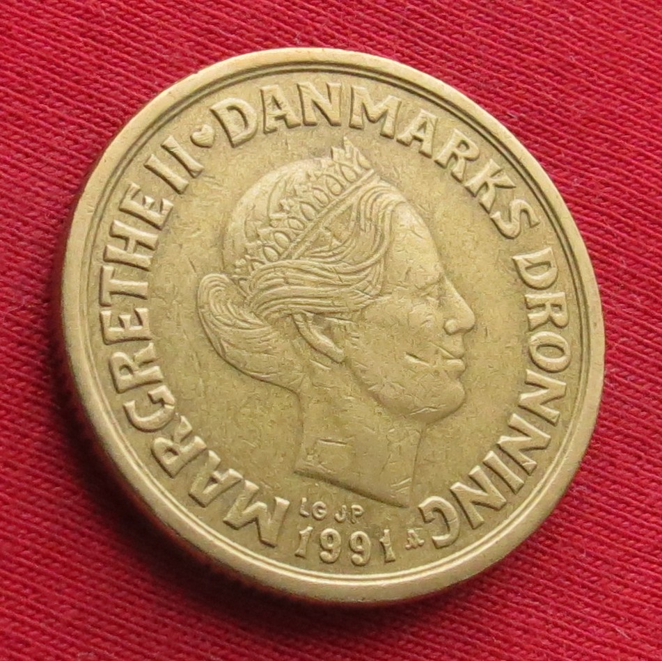  Denmark 20 kroner 1991   