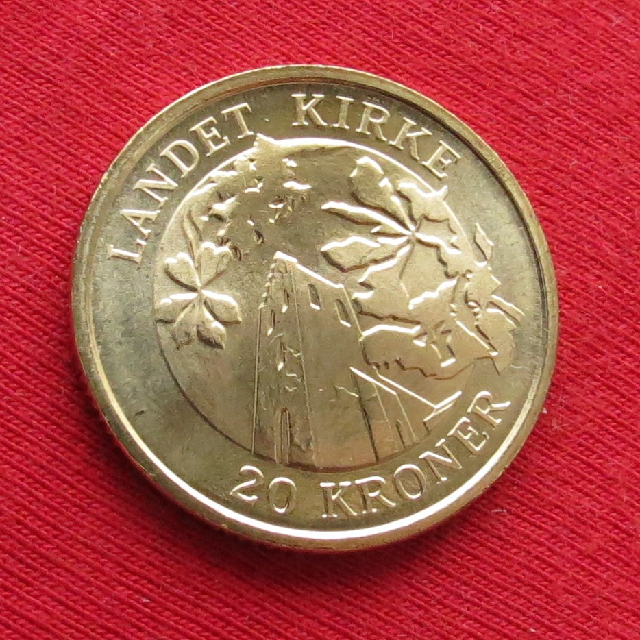  Denmark 20 kroner 2005 church   
