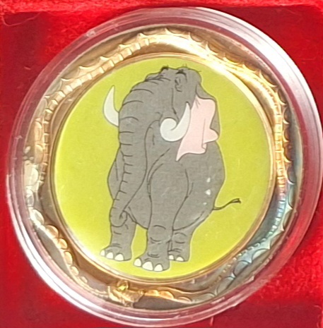  Farbmedaille das Dschungelbuch PP   