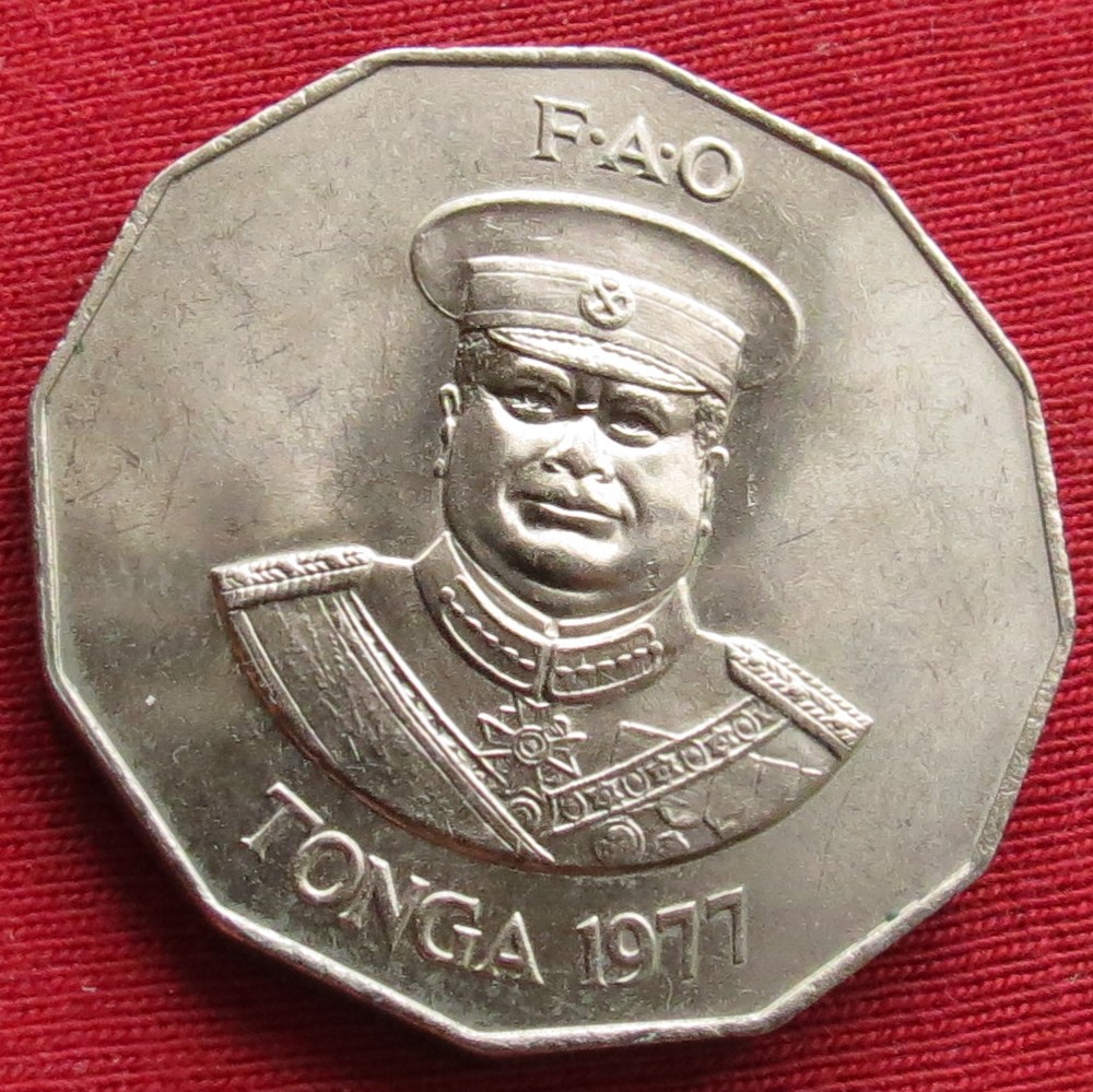  Tonga 50 seniti 1977 FAO   