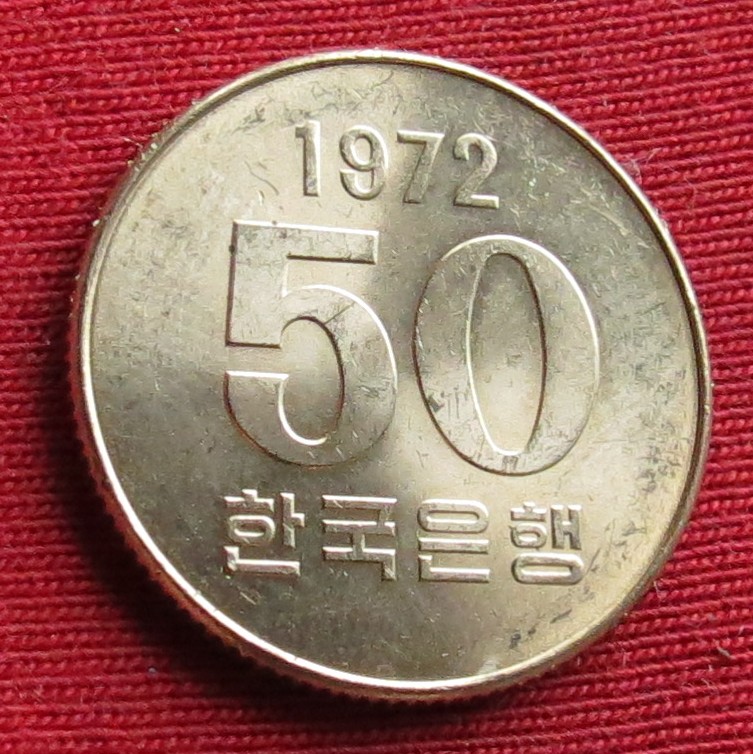  Südkorea 50 won 1972 FAO   