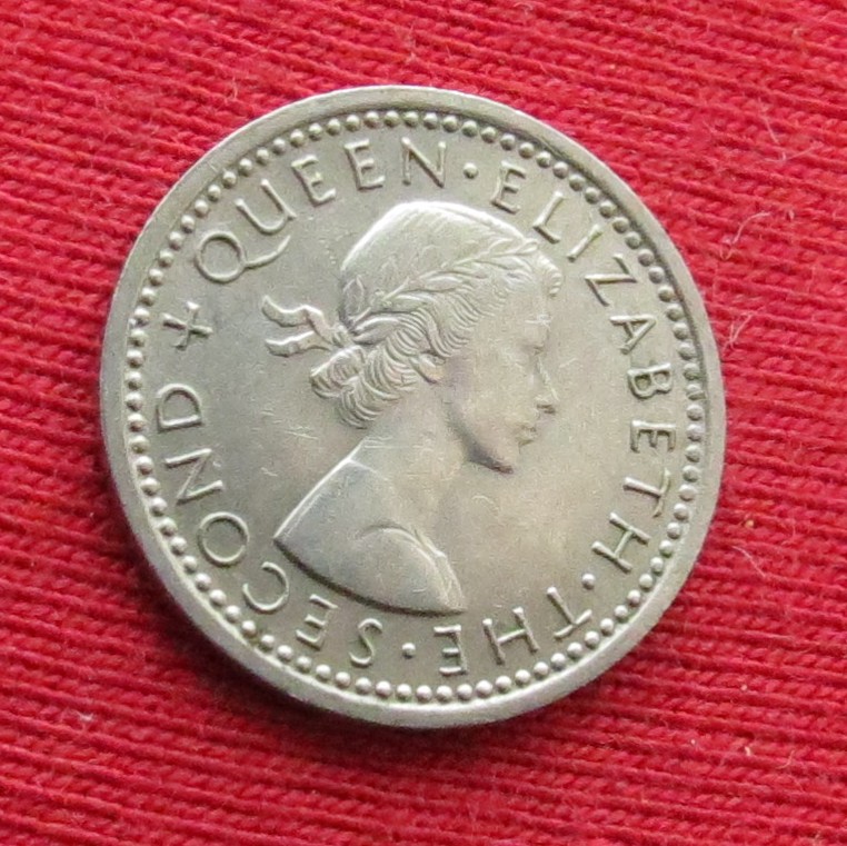  Rhodesia and Nyasaland 3 pence 1964   