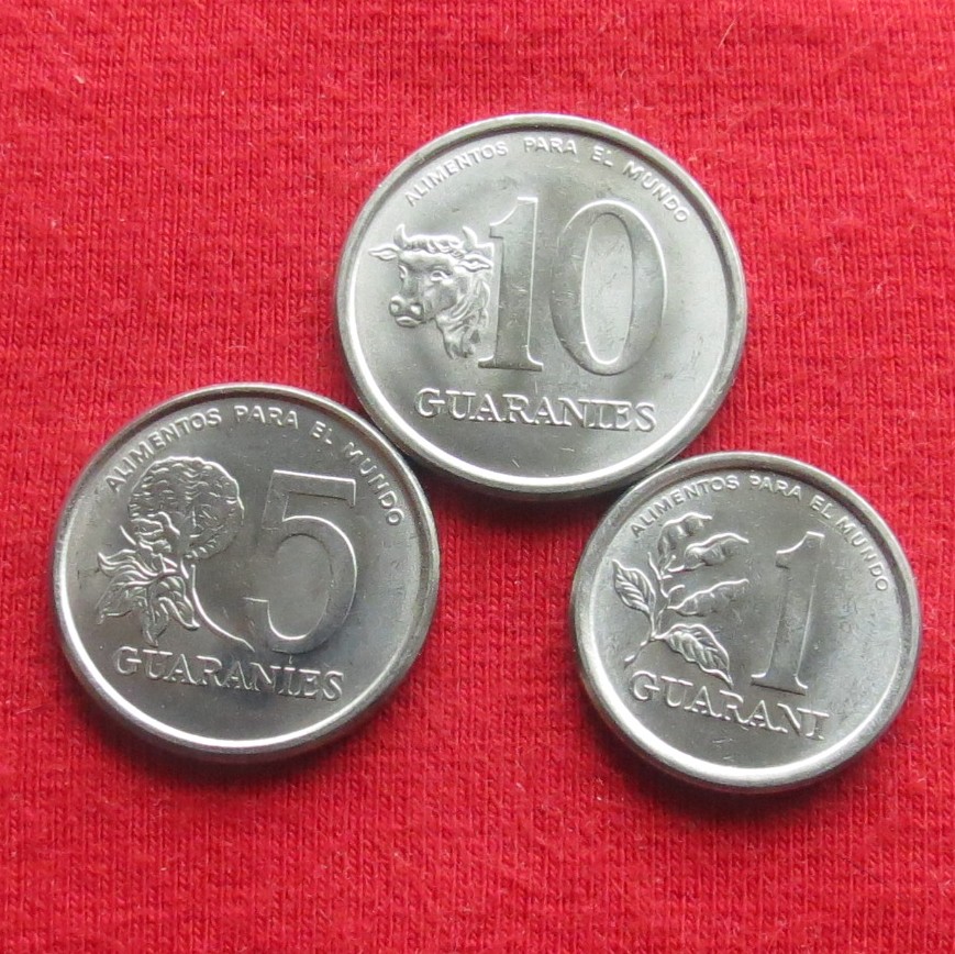  Paraguay 1 5 10 Guarani 1978 FAO   