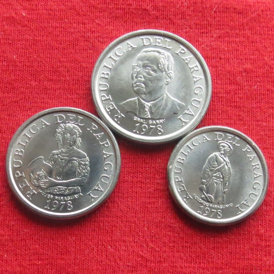  Paraguay 1 5 10 Guarani 1978 FAO   