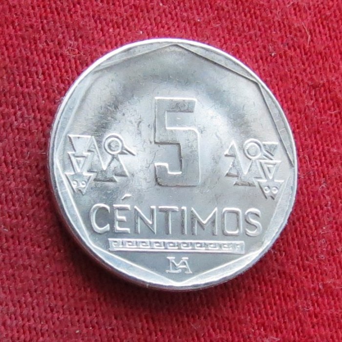  Peru 5 centavos 2007   