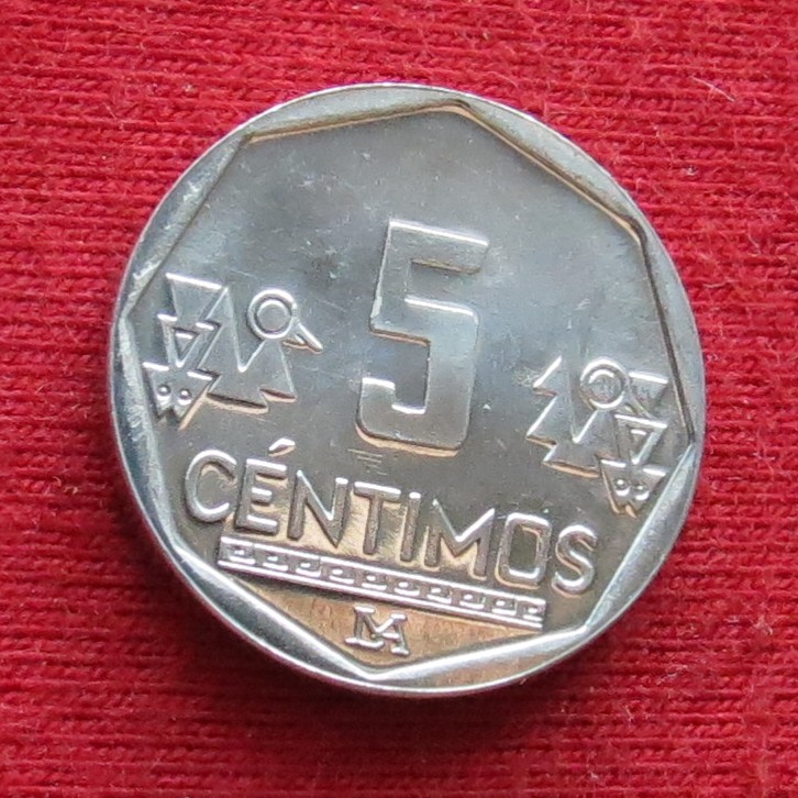  Peru 5 centavos 2010   