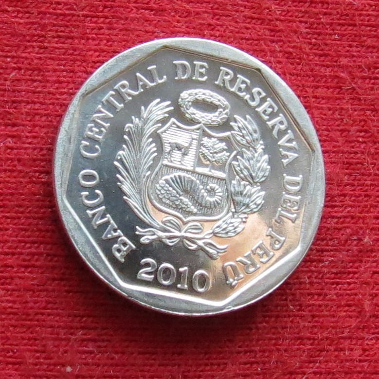  Peru 5 centavos 2010   
