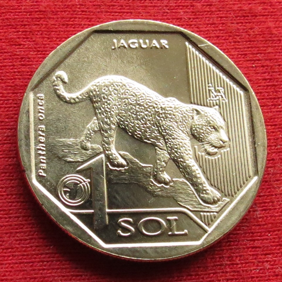Peru 1 sol 2018 Jaguar