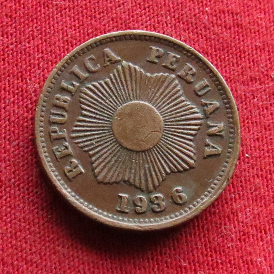  Peru 1 centavo 1936   