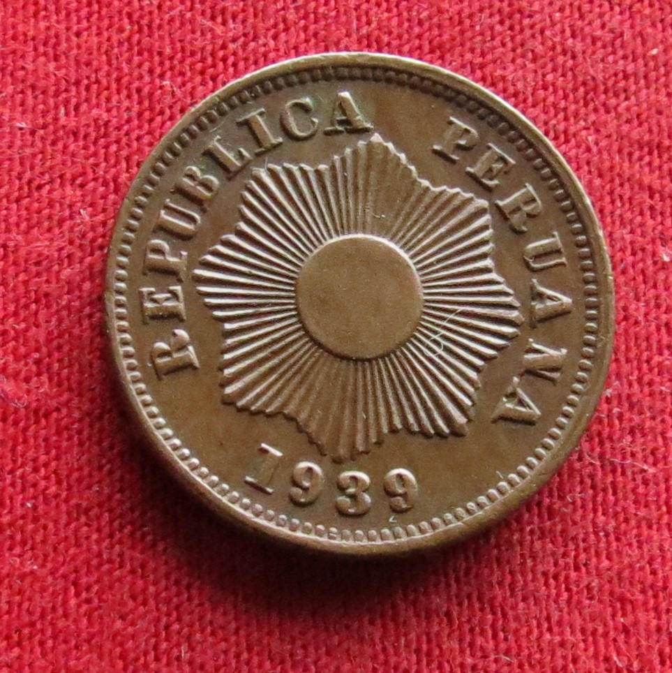  Peru 1 centavo 1939   