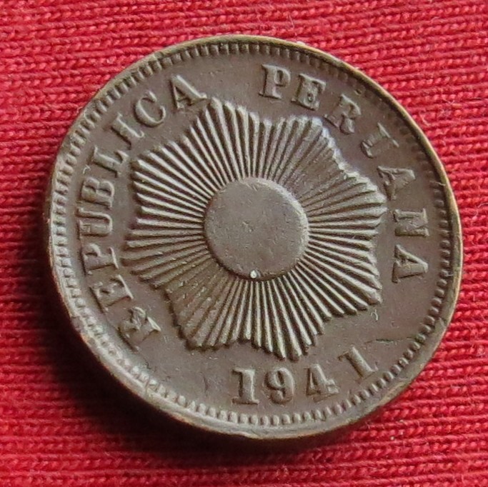  Peru 1 centavo 1941   