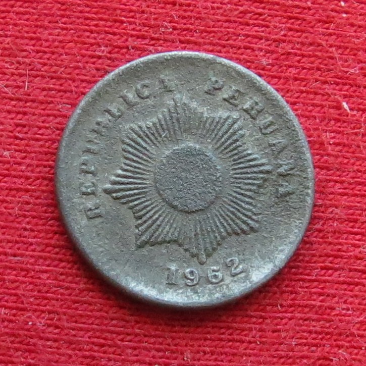  Peru 1 centavo 1962   
