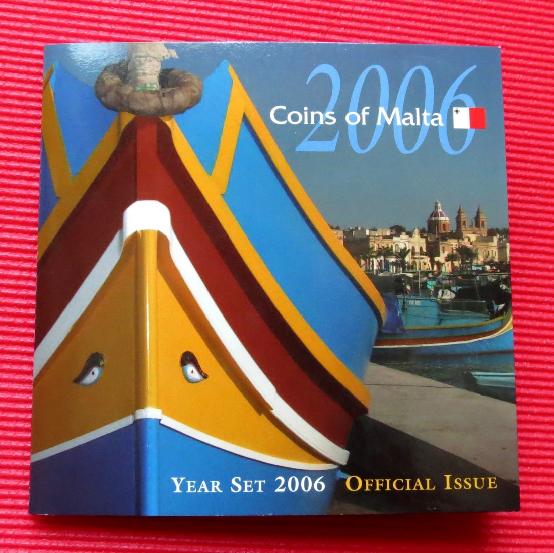  Malta 1 2 3 5  10 25 50 cents 1 pound 2006 folder   