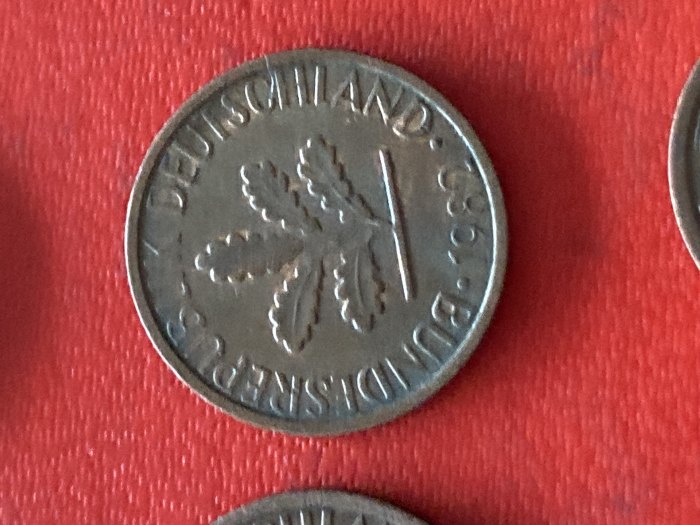  Münze Münzen Umlaufmünze Deutschland 1 Pfennig 1983 Münzzeichen J   
