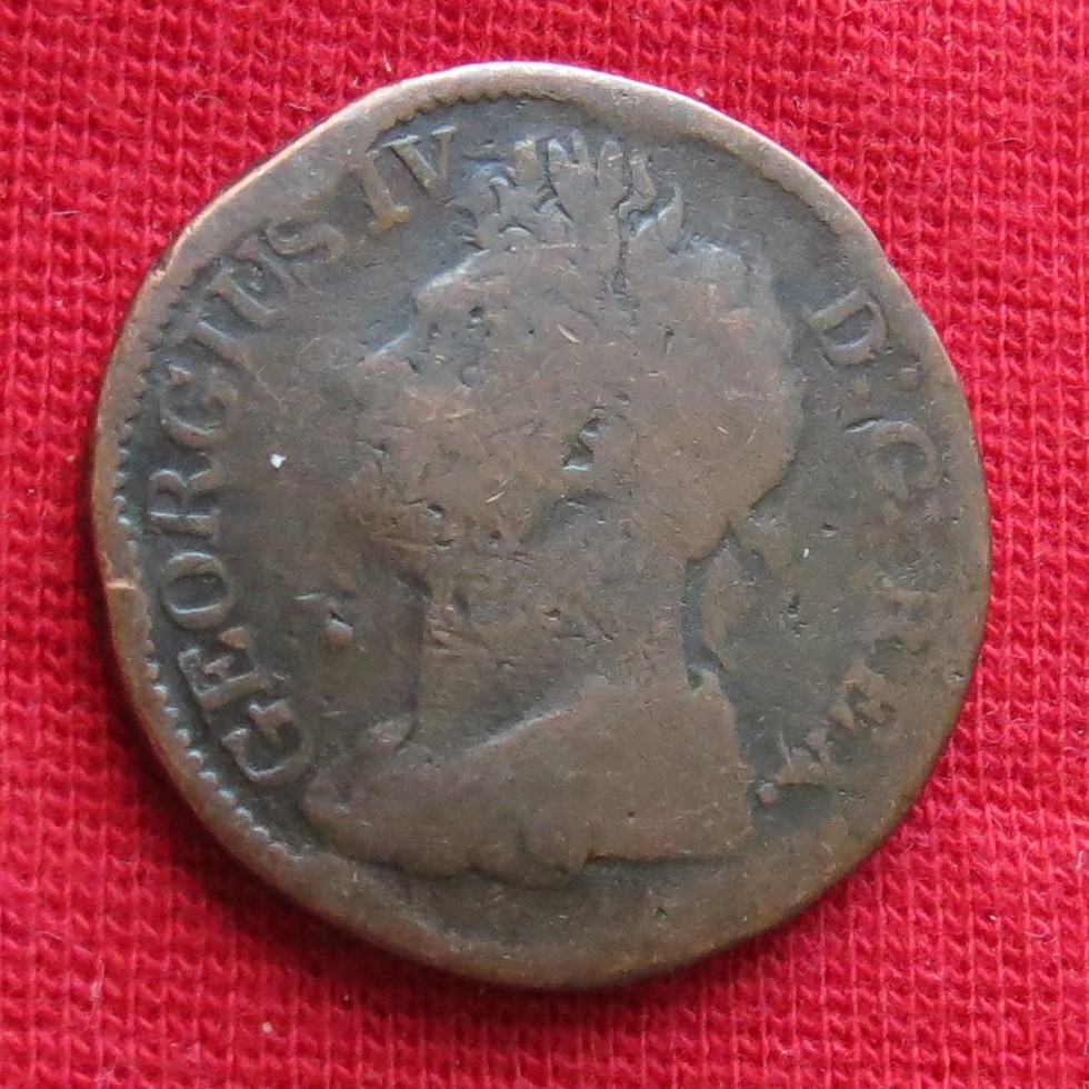  Irland 1/2 penny 1822   