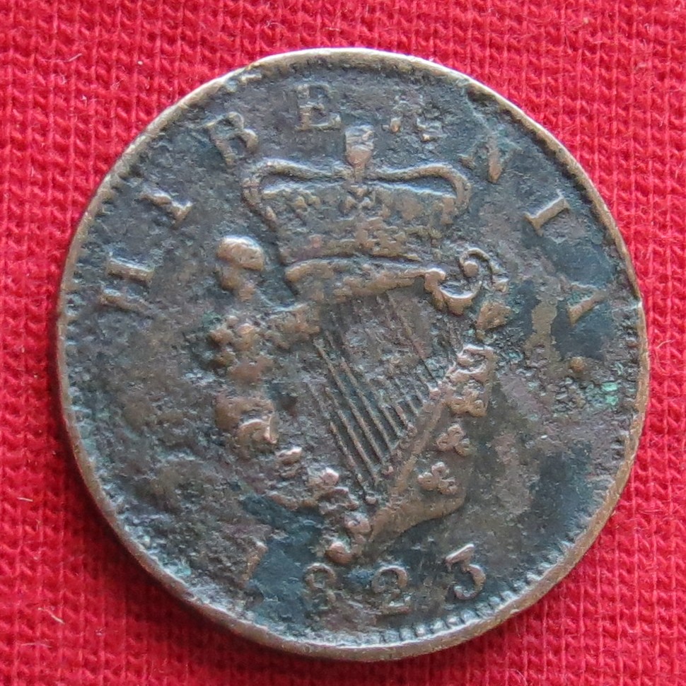  Irland 1/2 penny 1823   