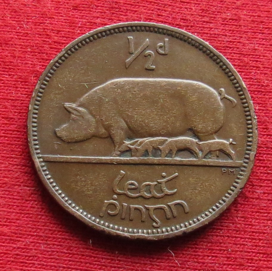  Irland 1/2 penny 1935 #2   
