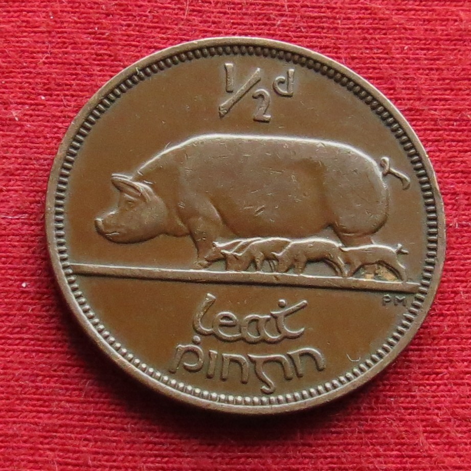  Irland 1/2 penny 1937 #2   