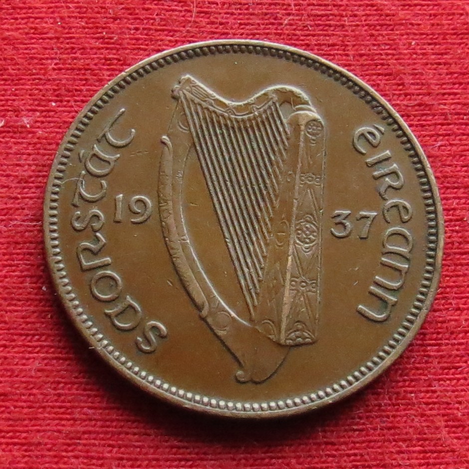  Irland 1/2 penny 1937 #2   