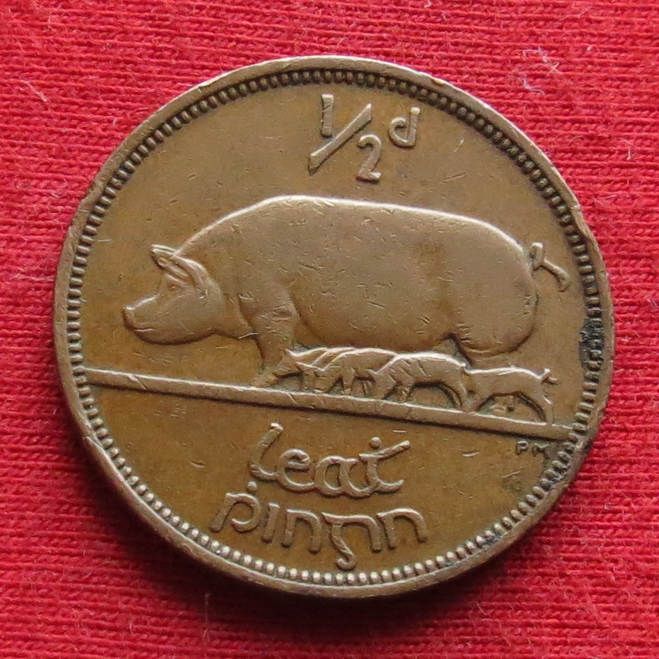  Irland 1/2 penny 1964 #2   