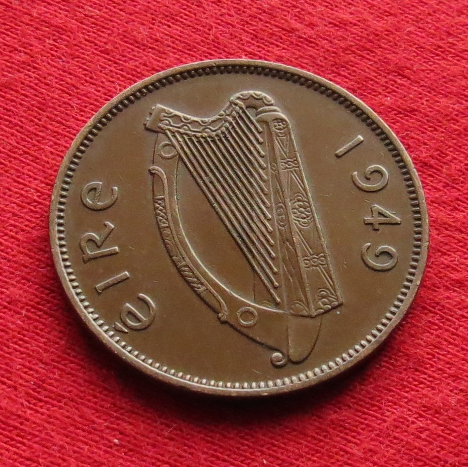  Irland 1/2 penny 1949   