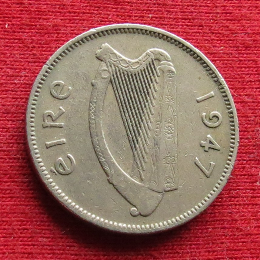  Irland 6 pence 1947   