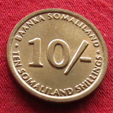  Somaliland 10 Schilling 2002 Affe   