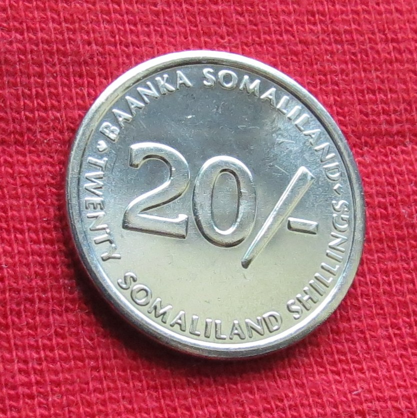  Somaliland 20 Schilling 2002 Hund   