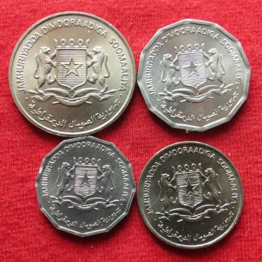  Somalia 5 10 50 c 1 Schilling 1976 FAO   