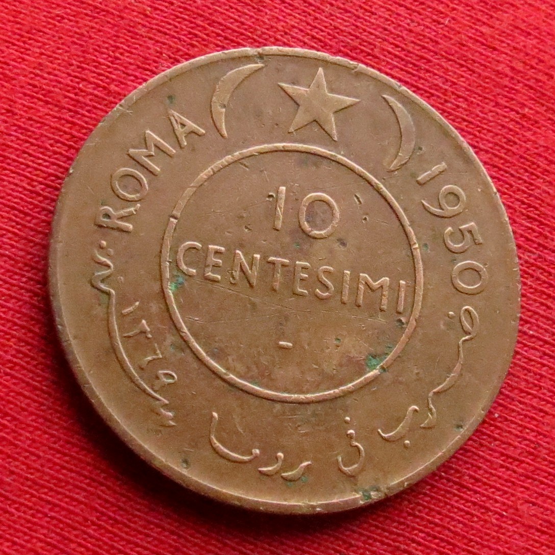  Somalia 10 Centesimi 1950   