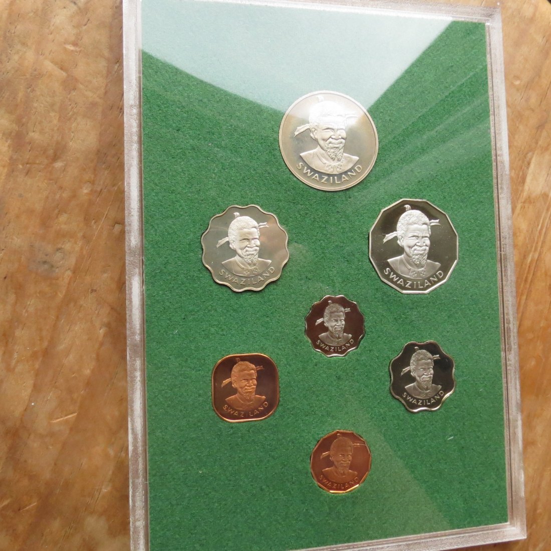  Swasiland 1 2 5 10 20 50 cents 1 Lilangeni 1979   
