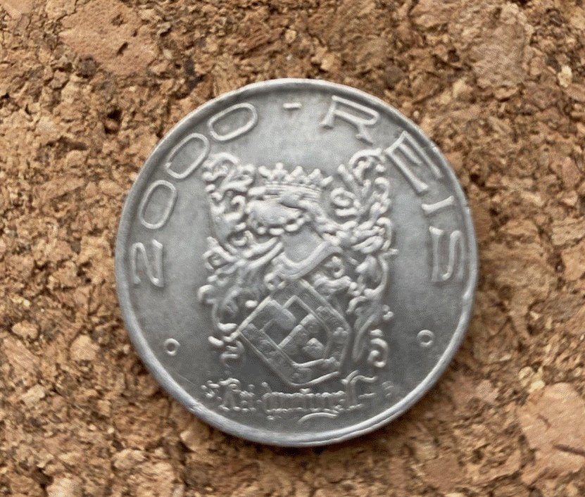  SILBER - 2000 Réis 1932 Kolonisierung von Brasilien TOP!   