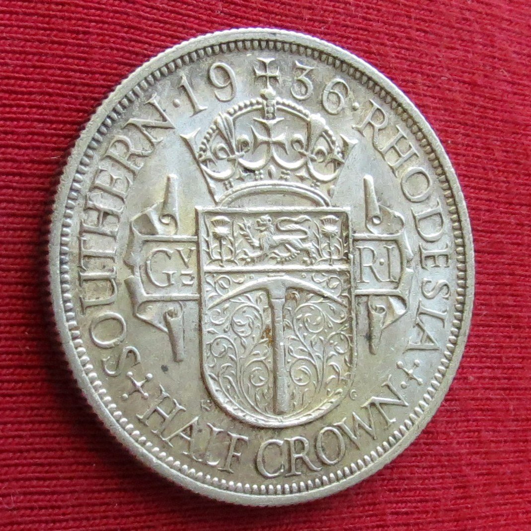 Southern Rhodesia 1/2 crown 1936