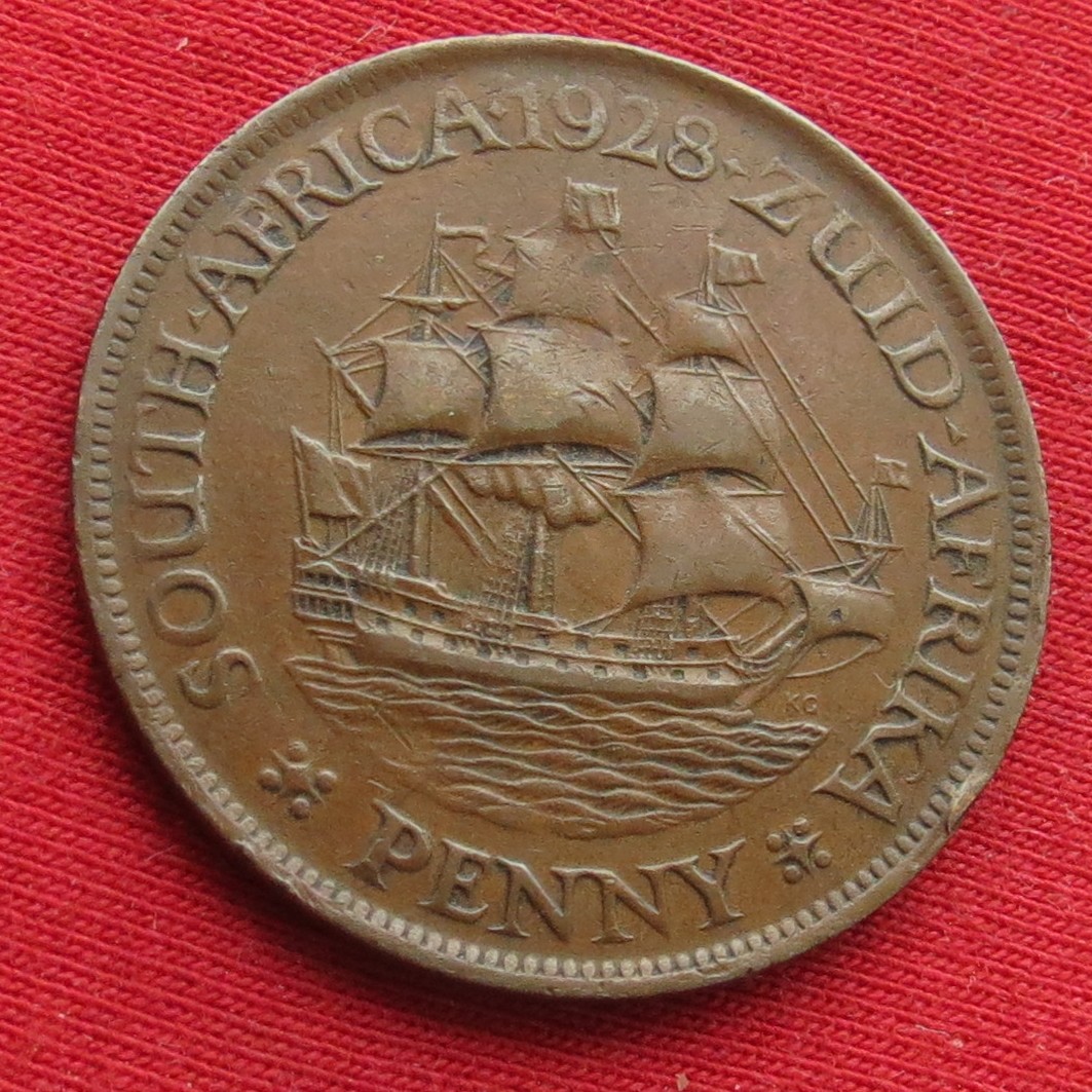  South Africa RSA 1 penny 1928   
