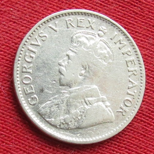  South Africa RSA 3 pence 1934   