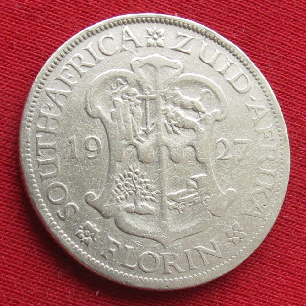 South Africa RSA 1 florin 1927
