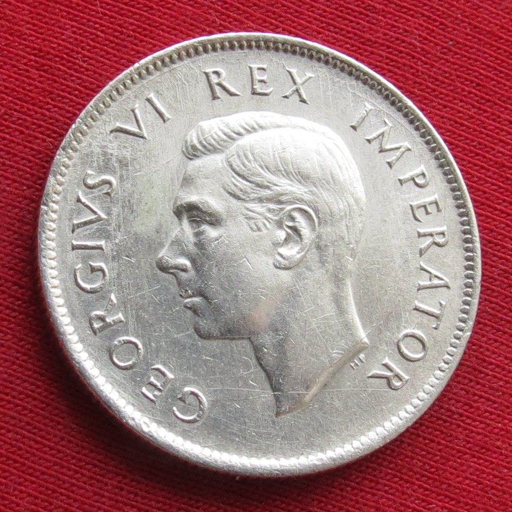  South Africa RSA 2 shilling 1942   