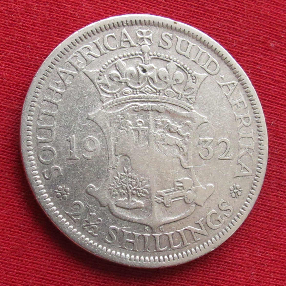  South Africa RSA 2.1/2 shilling 1932   
