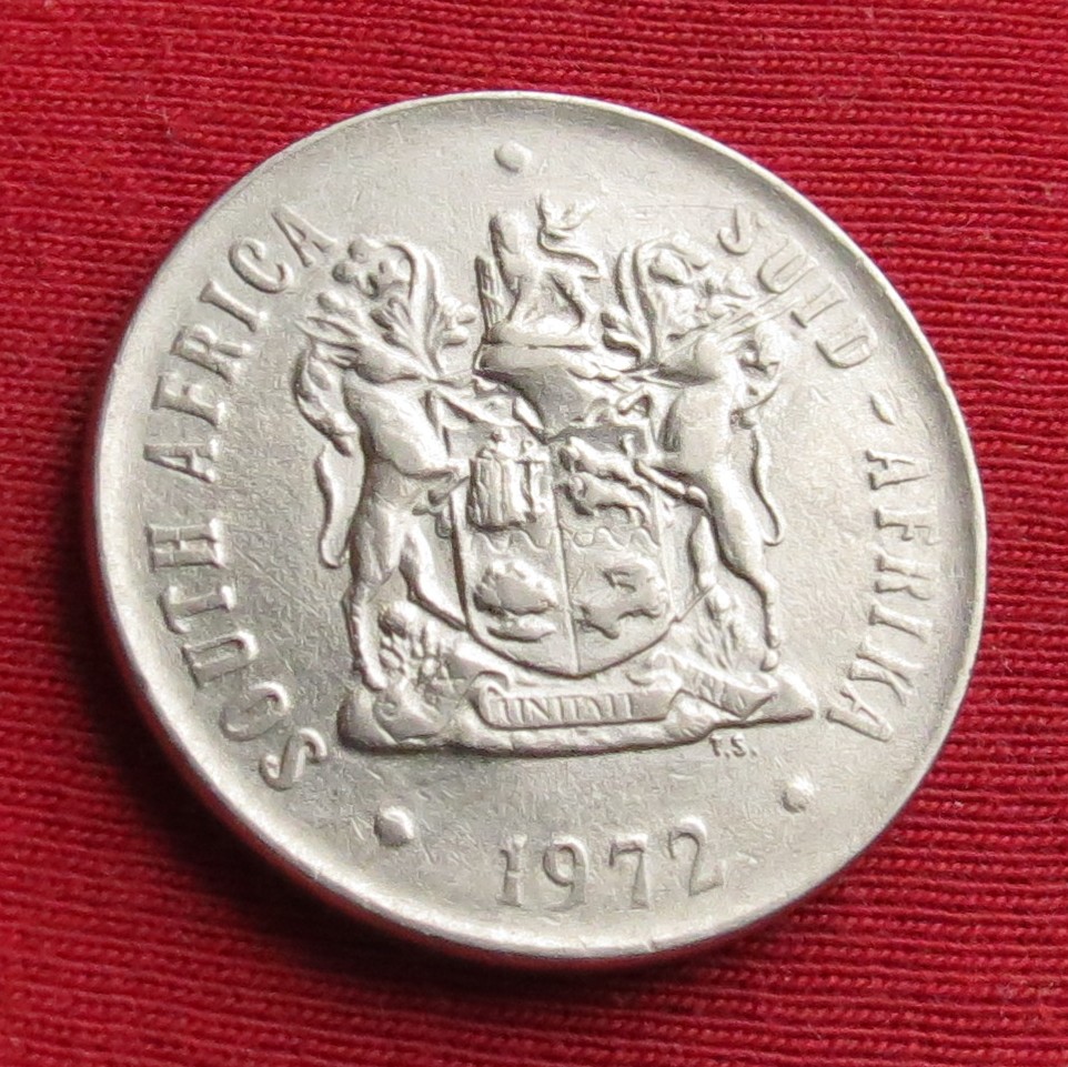  South Africa RSA  50 cents 1972   
