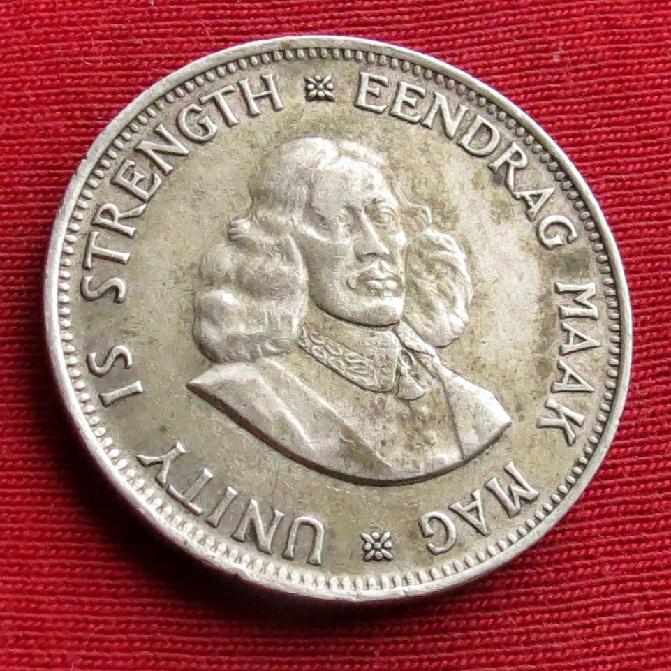  South Africa RSA 20 cents 1961 #2   