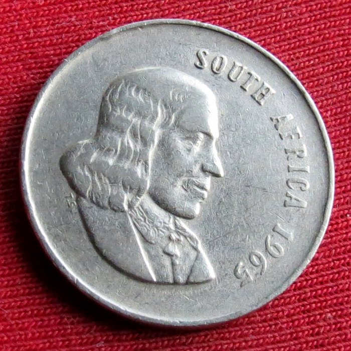  South Africa RSA 20 cents 1965 #2   