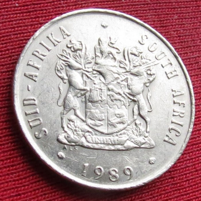  South Africa RSA 20 cents 1989   