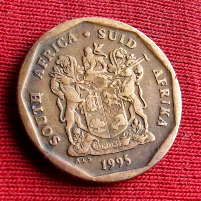  South Africa RSA 20 cents 1995   