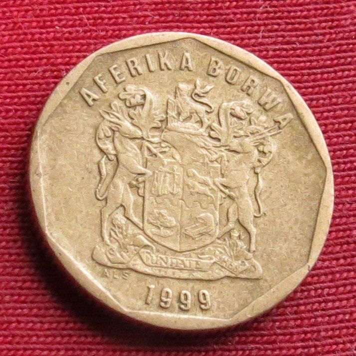  South Africa RSA 20 cents 1999   