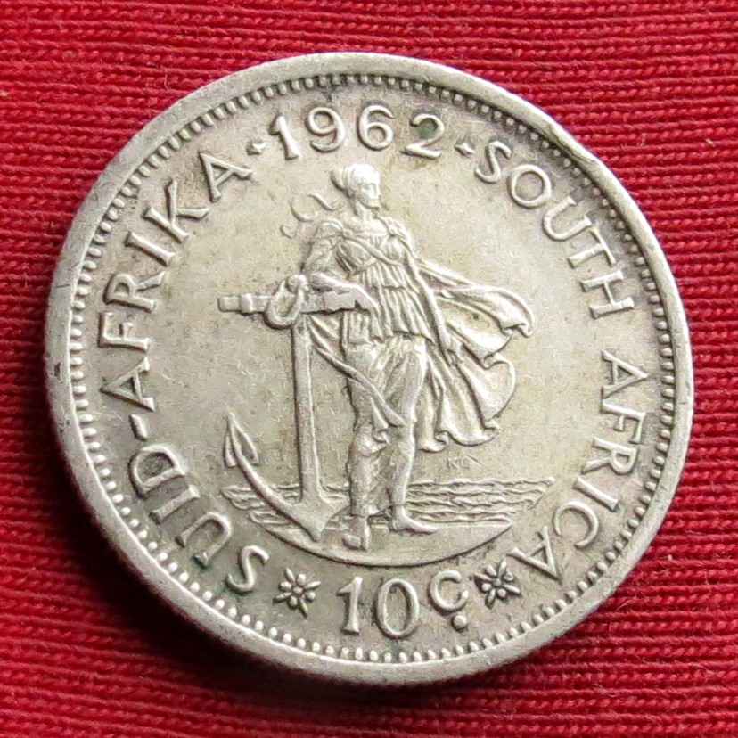 South Africa RSA 10 cents 1962 #2