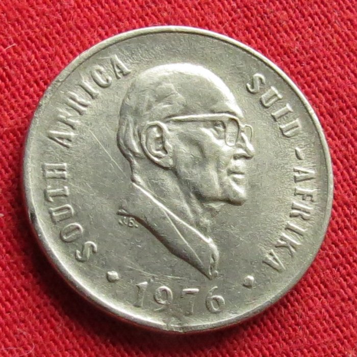  South Africa RSA 10 cents 1976   