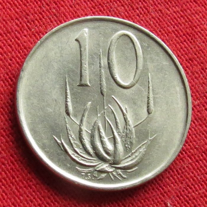 South Africa RSA 10 cents 1978